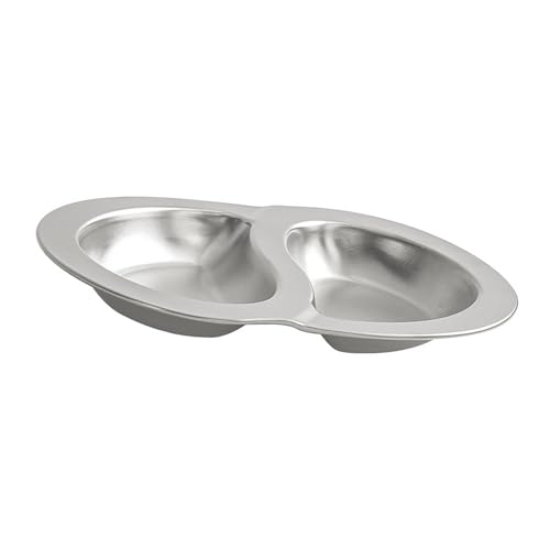 Sauce Diping Dish Prossemienschale Edelstahl Geteilte Sauceschale Für Snacks Und Gewürze Mit Zwei Gitter Geeignet Sauce Diping Dish Prossemienschale Edelstahl Geteilte Sauceschale Für Snacks Und Gewürze Mit Zwei Gitter Geeignet von Fluxioxtna