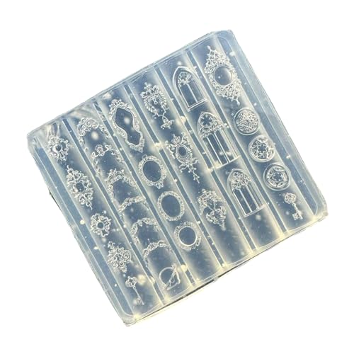 Vintage Silikonform Blumenreliefende Design Wiederverwendbar Vintage Silikonform Blumenreliefende Design Wiederverwendbar von Fluxioxtna
