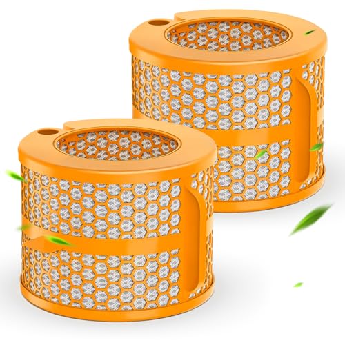 2 Pack PH01 Luftreiniger-Ersatzfilter aus Kohlefaser-Verdampfer, vollständig kompatibel mit den Luftreinigern und Luftbefeuchtern Dyson PH01, PH02, PH03, PH04 und PH3A, Ersatzteil-Nr.: 970718-01 2 Pack PH01 Luftreiniger-Ersatzfilter aus Kohlefaser-Verdampfer, vollständig kompatibel mit den Luftreinigern und Luftbefeuchtern Dyson PH01, PH02, PH03, PH04 und PH3A, Ersatzteil-Nr.: 970718-01 von FlyQintess