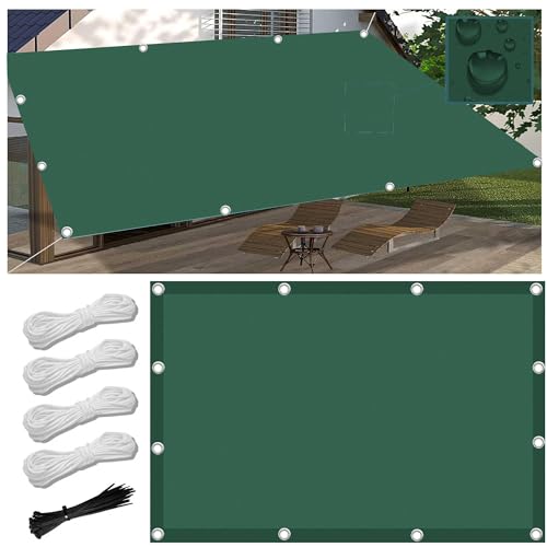 Sonnenschutz Balkon 1.5x4M Markisenstoffe Meterware im Viele Größe und Farben, Balkon Sonnenschutz inkl Befestigungsseile, UV-Schutz, Wetterfest für Garten Terrasse Sonnenschutz Balkon 1.5x4M Markisenstoffe Meterware im Viele Größe und Farben, Balkon Sonnenschutz inkl Befestigungsseile, UV-Schutz, Wetterfest für Garten Terrasse von FlySoul