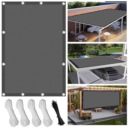 Sonnensegel Balkon Ohne Bohren 1X2m Segeltuch Meterware, Seitenschutz Balkon Ohne Bohren inkl Befestigungsseile, UV-Schutz, Wetterfest für Garten Terrasse Sonnensegel Balkon Ohne Bohren 1X2m Segeltuch Meterware, Seitenschutz Balkon Ohne Bohren inkl Befestigungsseile, UV-Schutz, Wetterfest für Garten Terrasse von FlySoul