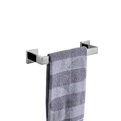 Flybath Handtuchstange Einzelschicht SUS 304 Edelstahl Stilvoller Kurze Handtuchhalter Wandmontage Spiegel Poliert, 30 cm von Flybath