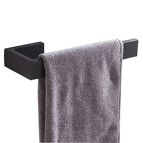 Flybath Handtuchring SUS 304 Edelstahl Mattschwarzes Finish Handtuchhalter Wandmontage Schwarz von Flybath