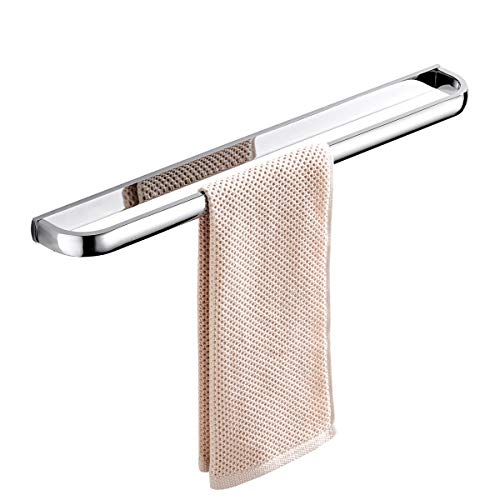 Flybath Handtuchstange Bad Einzelne Schicht Messing Badetuchhalter Wand Schrauben Montage Handtuchhalter Helles silbernes Chrom Finishd, 57,5 cm / 22,6 Zoll Flybath Handtuchstange Bad Einzelne Schicht Messing Badetuchhalter Wand Schrauben Montage Handtuchhalter Helles silbernes Chrom Finishd, 57,5 cm / 22,6 Zoll von Flybath