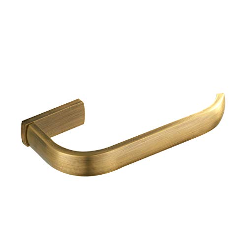 Flybath Toilettenpapierhalter Antik Messing WC Rollenhalter Wandmontage Für Badezimmer Küche, Gebürstete Bronze von Flybath