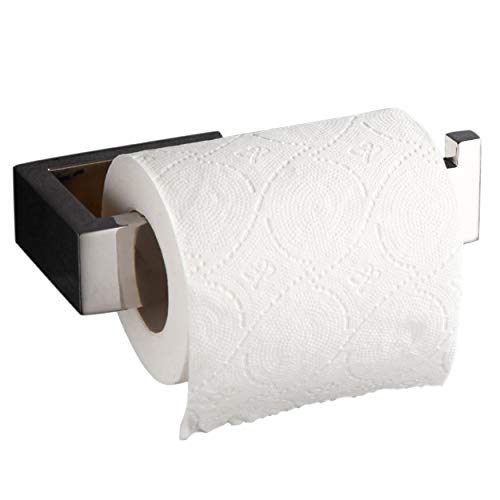 Flybath Toilettenpapierhalter Ohne Abdeckung SUS 304 Edelstahl Stilvolles Bad WC-Rollenhalter Wandmontage, Spiegel Poliert von Flybath