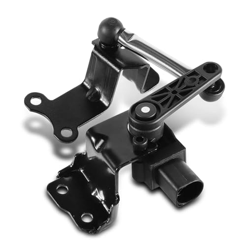 1K0941273M Niveausensor Hinten Links Höhensensor Leuchtweitenregulierung mit Gestänge Ersatz für 2003-2012 A3 Q3 TT Golf V Golf VI CC Passat B6 B7 Altea XL 5P5 5P8 1K0941273C 1K0941273F von Flydida