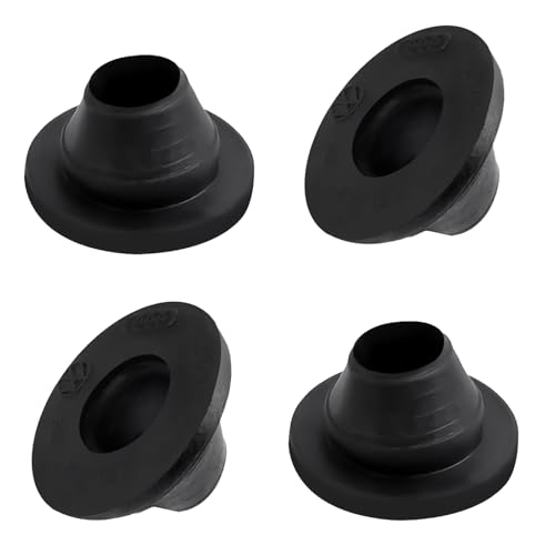4 Stück Scheibenwischerpumpe Dichtung Kappe Scheibenwaschanlage Wischer Pumpspray Motor Gummitülle Dichtungskappe Ersatz für T3 T4 T5 Golf Polo Pheaton Passat Ca-d-dy J-et-ta 443955465 von Flydida