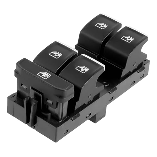 5G0959857C Fensterheber Schalter Vorne Links 10-polig für Elektrische Steuertaste Elektrischer Fenster Schalter Ersatz für 2013-2017 Golf MK7 Golf VII Variant Passat Karoq Kodiaq Arteon T-ROC 5G0959857C Fensterheber Schalter Vorne Links 10-polig für Elektrische Steuertaste Elektrischer Fenster Schalter Ersatz für 2013-2017 Golf MK7 Golf VII Variant Passat Karoq Kodiaq Arteon T-ROC von Flydida