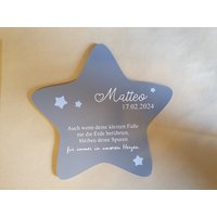 Erinnerung An Ein Sternenkind | Stern Wetterfest Grabdeko Für Kindergrab Geschenk Zur Beerdigung Erinnerung An Ein Sternenkind | Stern Wetterfest Grabdeko Für Kindergrab Geschenk Zur Beerdigung von FlyingLoveDesigns