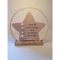 Erinnerungsstück Für Verstorbene | Andenken An Sternenkind Kondolenzgeschenk Geschenk Zur Beerdigung Trauergeschenk von FlyingLoveDesigns