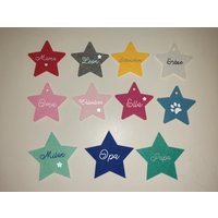 Geschenkanhänger Stern/ Personalisierter Stern Aus Filz/Weihnachtsdeko Erinnerung Am Weihnachtsbaum Geschenkanhänger Stern/ Personalisierter Stern Aus Filz/Weihnachtsdeko Erinnerung Am Weihnachtsbaum von FlyingLoveDesigns