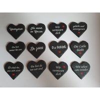 Herz Aus Schiefer Eine Besondere Grabdeko Und Liebevolles Geschenk Für Hinterbliebene Herz Aus Schiefer Eine Besondere Grabdeko Und Liebevolles Geschenk Für Hinterbliebene von FlyingLoveDesigns