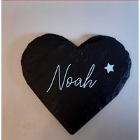 Herz Aus Schiefer Eine Besondere Grabdeko Und Liebevolles Geschenk Für Hinterbliebene Herz Aus Schiefer Eine Besondere Grabdeko Und Liebevolles Geschenk Für Hinterbliebene von FlyingLoveDesigns