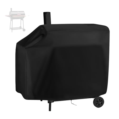 Holzkohlegrills Abdeckung, Flymer BBQ Grillabdeckung für ROYAL GOURMET CC1830V 30 Barrel Holzkohlegrill, wasserdichte Barbecue Grill Abdeckung Holzkohlegrills Abdeckung, Flymer BBQ Grillabdeckung für ROYAL GOURMET CC1830V 30 Barrel Holzkohlegrill, wasserdichte Barbecue Grill Abdeckung von Flymer