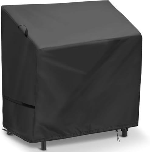 Outdoor Propan Fritteuse Abdeckung, Flymer Schutzhülle für Feasto Doppelbrenner Propan Fritteuse mit Korb, wasserdichte staubdichte Abdeckungen von Flymer
