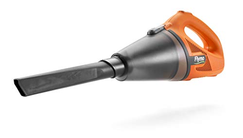 Flymo SimpliVac Li Akku-Staubsauger - Leichter 18V Li-Ion Akku integriert (inkl. Ladegerät), kraftvolle Saugkraft, nasser und trockener Schmutz, inkl. Dockingstation und austauschbaren Köpfen von Flymo