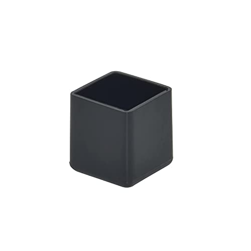 Flyshop 16 Stück PVC-Möbelfüße, Hartholzbodenschoner, quadratische Stuhl Tischbeinkappen, 25 x 25 mm, 2,5 x 2,5 cm Flyshop 16 Stück PVC-Möbelfüße, Hartholzbodenschoner, quadratische Stuhl Tischbeinkappen, 25 x 25 mm, 2,5 x 2,5 cm von Flyshop