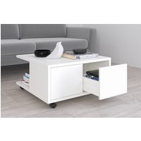FMD Couchtisch "Twin" Schubladen als Push-to-open, viel Staur., mit Rollen, Breite: 70 cm von Fmd