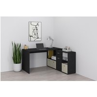 FMD Eckschreibtisch "Lexo" Schreibtisch/Sideboard viel Stauraum, beidseitig montierb., 136/205 cm FMD Eckschreibtisch "Lexo" Schreibtisch/Sideboard viel Stauraum, beidseitig montierb., 136/205 cm von Fmd