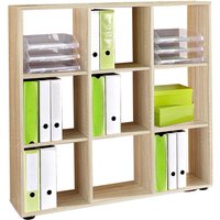 FMD Raumteilerregal "Mega 5" mit 9 Fächern von Fmd