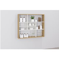 FMD Wandregal "Mika" Regal mit vielen Ablageflächen, 90 cm breit, 78,2 cm hoch FMD Wandregal "Mika" Regal mit vielen Ablageflächen, 90 cm breit, 78,2 cm hoch von Fmd