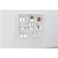 FMD Wandregal "Mika" Regal mit vielen Ablageflächen, 90 cm breit, 78,2 cm hoch FMD Wandregal "Mika" Regal mit vielen Ablageflächen, 90 cm breit, 78,2 cm hoch von Fmd