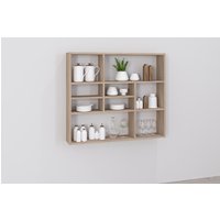 FMD Wandregal "Mika" Regal mit vielen Ablageflächen, 90 cm breit, 78,2 cm hoch FMD Wandregal "Mika" Regal mit vielen Ablageflächen, 90 cm breit, 78,2 cm hoch von Fmd