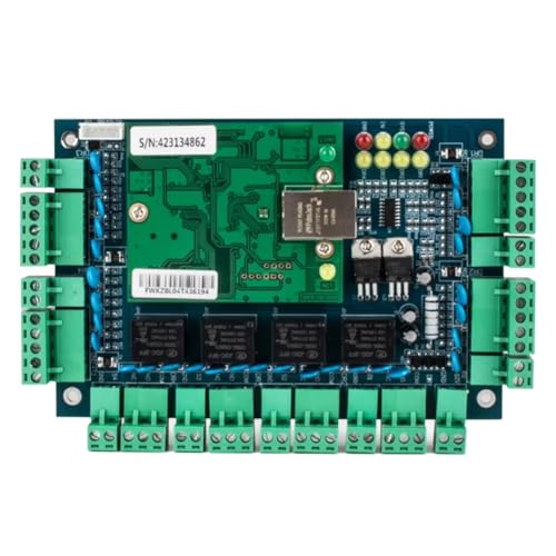 Fmoutyy Zutrittskontroll-Panel ACB-004, IP Wiegand 26 Netzwerkeingangskontrollpanel für Solutions Access System mit Software, Kunststoff, 500759321A2 von Fmoutyy