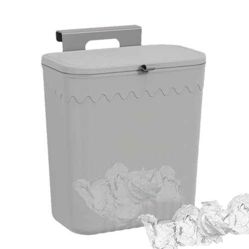 FmtwPhn Arbeitsplatte Mülleimer 27 X 13 X 29 Cm Komposteimer Für Küche Hängender Mülleimer Biomülleimer Hängend Küche, Bad Und Büro - Küchenabfalleimer Für Mülltrennung von FmtwPhn