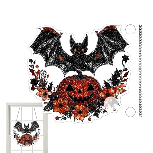 FmtwPhn Halloween Dekoschild - Schauriges Acryl Rundschild Dekoration Für Türen | Gruselige Deko Aufhängbar Für Kamin Schlafzimmerwand Hauseingang Fenster Landhausstil Geisterhaus FmtwPhn Halloween Dekoschild - Schauriges Acryl Rundschild Dekoration Für Türen | Gruselige Deko Aufhängbar Für Kamin Schlafzimmerwand Hauseingang Fenster Landhausstil Geisterhaus von FmtwPhn