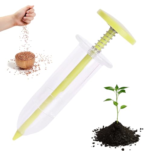 FmtwPhn Sämaschinen Pflanzer,Manueller Sähelfer | Ergonomischer Streuer Wiederverwendbar Für Garten Rasen Außenbereich von FmtwPhn