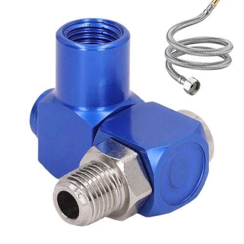 FmtwPhn Schnellkupplungen Für Luftschläuche - Industrie-Adapter Für Tragbare Druckluftwerkzeuge,Schwenkbarer Aluminium Adapter Zubehör für Industrie Kfz Hvac Garten Anwendungen FmtwPhn Schnellkupplungen Für Luftschläuche - Industrie-Adapter Für Tragbare Druckluftwerkzeuge,Schwenkbarer Aluminium Adapter Zubehör für Industrie Kfz Hvac Garten Anwendungen von FmtwPhn
