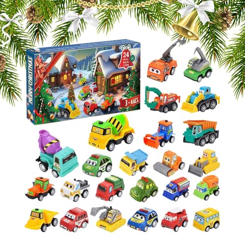 2025 Weihnachts -Countdown -Kalender - Urlaubskalender, Pull -Back Car Toy | 24 Kleine Fahrzeugmodelle, Erstaunliche Überraschung Für Kinder Und Freunde, Festliche Tabletop -Ornament Und Urlaubsgesche 2025 Weihnachts -Countdown -Kalender - Urlaubskalender, Pull -Back Car Toy | 24 Kleine Fahrzeugmodelle, Erstaunliche Überraschung Für Kinder Und Freunde, Festliche Tabletop -Ornament Und Urlaubsgesche von Fmzrbnih