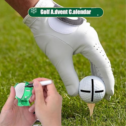 Adventskalender 2025 | Weihnachts Countdown Kalender Golf - 24-Tägiger Kalender Mit Tees, Bällen Und Markierungen Für Golfer Zum Sammeln Adventskalender 2025 | Weihnachts Countdown Kalender Golf - 24-Tägiger Kalender Mit Tees, Bällen Und Markierungen Für Golfer Zum Sammeln von Fmzrbnih