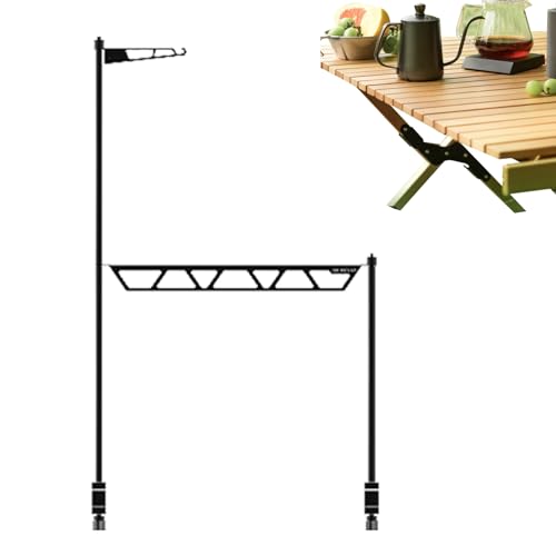 Camping Cookware rack- Einfach Zu Installierende Kochgeschirr Organizer, Metallregal, Abnehmbarer Besteckhalter | Pot Hanger Stand Travel Picknick Grill BBQ Accessoire Zum Wandern Im Außenfischerei A Camping Cookware rack- Einfach Zu Installierende Kochgeschirr Organizer, Metallregal, Abnehmbarer Besteckhalter | Pot Hanger Stand Travel Picknick Grill BBQ Accessoire Zum Wandern Im Außenfischerei A von Fmzrbnih