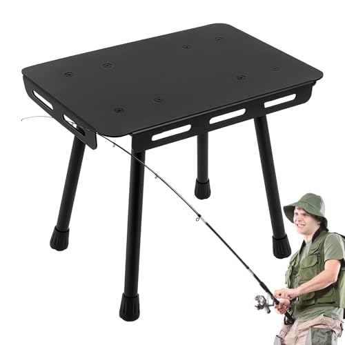 Fmzrbnih Campinghocker für Erwachsene, tragbarer Sitzhocker, , multifunktionaler Tisch für Strandwanderungen im Freien, für Gartenarbeit, BBQ von Fmzrbnih