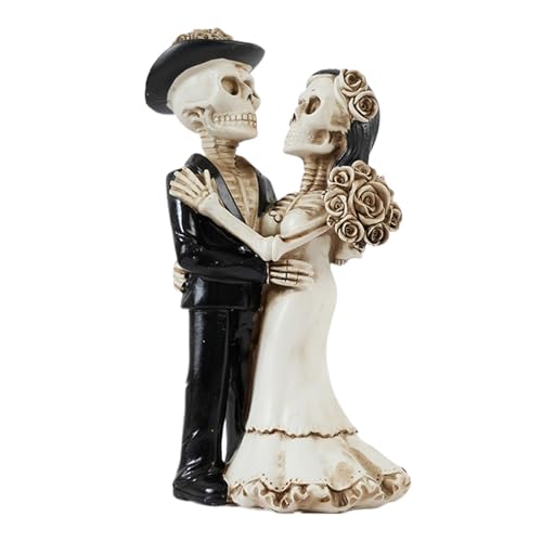 Fmzrbnih Gotische Paar Statue | Harz Schreibtisch Paar Skulptur Dekoration,Vielseitige Halloween Gotische Deko Brautpaar Statue Für Wohnzimmer Büro Küche Fmzrbnih Gotische Paar Statue | Harz Schreibtisch Paar Skulptur Dekoration,Vielseitige Halloween Gotische Deko Brautpaar Statue Für Wohnzimmer Büro Küche von Fmzrbnih