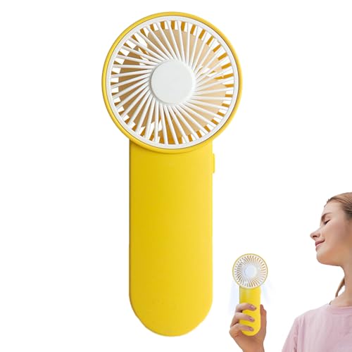 Fmzrbnih Handheld ElectricLüfter- Ultra Leiser TragbarerLüfter, Stilvoller Batteriekühler | Mehrzweck Persönlicher Handheld -Stummschild, Multifunktionales Süßes Gerät Für Den Gebrauch Von Im Freien von Fmzrbnih