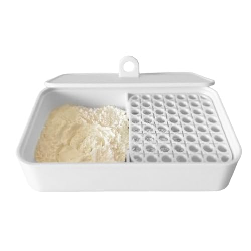 Fmzrbnih Maisstärke Pulver Behälter | Ton Maisstärke Tablett,Klopfer Box für Skulpturen Ohrschmuck Herstellung - Bastelbedarf und Zubehör Fmzrbnih Maisstärke Pulver Behälter | Ton Maisstärke Tablett,Klopfer Box für Skulpturen Ohrschmuck Herstellung - Bastelbedarf und Zubehör von Fmzrbnih