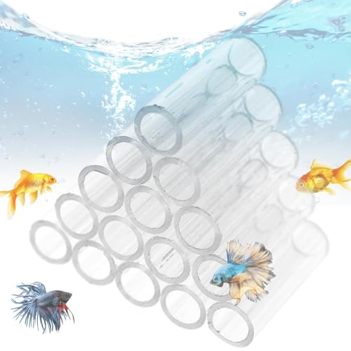 Fmzrbnih -Zuchtröhre – Aquarium-Garnelenhöhle, Unterschlupfröhre | Transparentes Acryl-Kristall-Unterschlupfhaus, Tragbares Aquarium-Zuchtrohr, Versteckrohre Für Kleine, Aquarium Fmzrbnih -Zuchtröhre – Aquarium-Garnelenhöhle, Unterschlupfröhre | Transparentes Acryl-Kristall-Unterschlupfhaus, Tragbares Aquarium-Zuchtrohr, Versteckrohre Für Kleine, Aquarium von Fmzrbnih