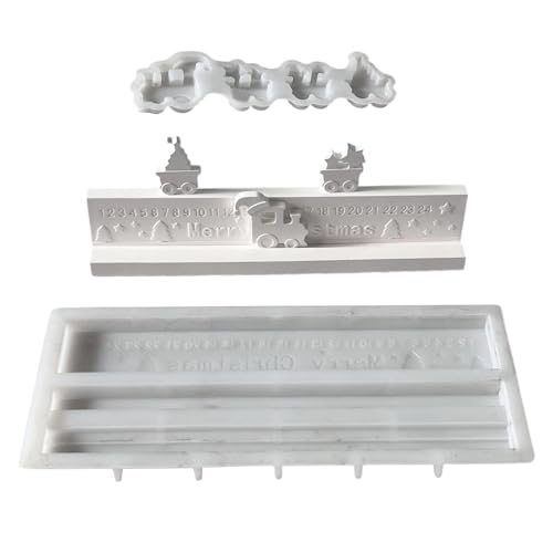 Harzgussform - 26x5x4cm Weihnachtsschale, Silikonkanalform, Beton -Epoxidformwerkzeug | Mehrzweckkreatives Kit Für Das Klassenzimmerstudio-Home-Ornament Und Bildung von Fmzrbnih
