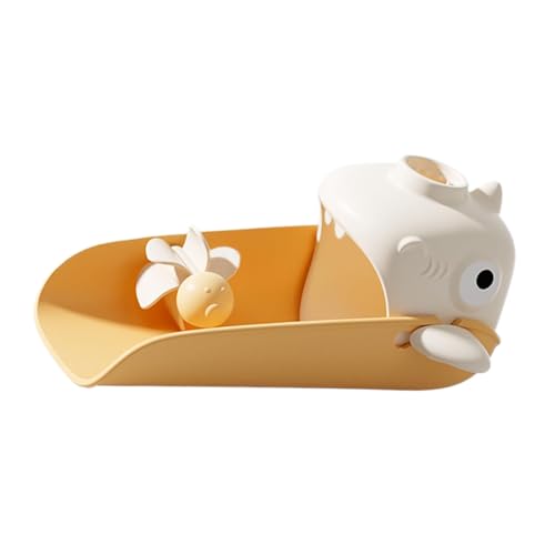 Kinder Sink Extender - 15 X 7 Cm Haifischstil Wasserführer, Silikon -PP -Wasserhahnverlängerung, Temperaturreaktiverfluss Mit Sicherem Griff | Unterhaltsamer Waschraumzubehör Für Handreinigung Und Küc von Fmzrbnih