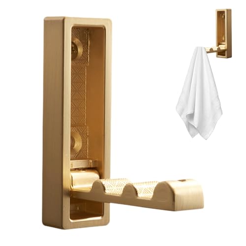 Klappwandhaken - 2.76x0.79x0.4in Haushaltsbedeckungsregal, Unsichtbarer Aufbewahrungsbügel, Wand Montierter Platz -Rettungsorganisator | Mehrzweck -Kleidungshalter Für Schlafzimmer Kleiderschrank Foye von Fmzrbnih