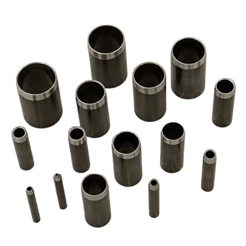 Leder Loch Set - 1,5 x 1,5 x 3 cm runde Ösenwerkzeuge, Metallschneidetümer, Bastelwerk Kit | 15 Stücke Ausrüstung für -Polsterschneiderschneider Beutelgürtel Enthusi Leder Loch Set - 1,5 x 1,5 x 3 cm runde Ösenwerkzeuge, Metallschneidetümer, Bastelwerk Kit | 15 Stücke Ausrüstung für -Polsterschneiderschneider Beutelgürtel Enthusi von Fmzrbnih