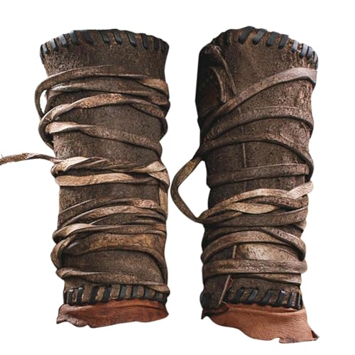 Mittelalterliche Lederarmschützer - Mittelalterliche Lederarmschützer, Tragbare Mittelalterliche Lederarmschienen | Verstellbare Vintage-Armschienen Aus Kunstleder, Mittelalterliche Lederrüstung Für D Mittelalterliche Lederarmschützer - Mittelalterliche Lederarmschützer, Tragbare Mittelalterliche Lederarmschienen | Verstellbare Vintage-Armschienen Aus Kunstleder, Mittelalterliche Lederrüstung Für D von Fmzrbnih