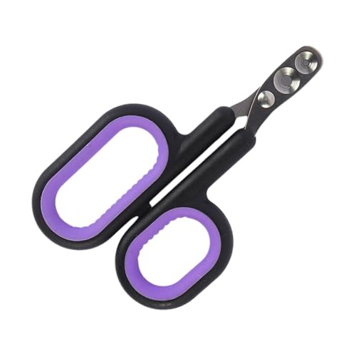 Nagelknipser Für Welpen – Kleine Blinde Schere Mit Rundem Loch, Tragbare Nagelknipser Für Haustiere | Multifunktionaler Haustier-Nagelschneider Aus Edelstahl, Anti-Blutungs-Nagelschneider, Heimtierbed von Fmzrbnih