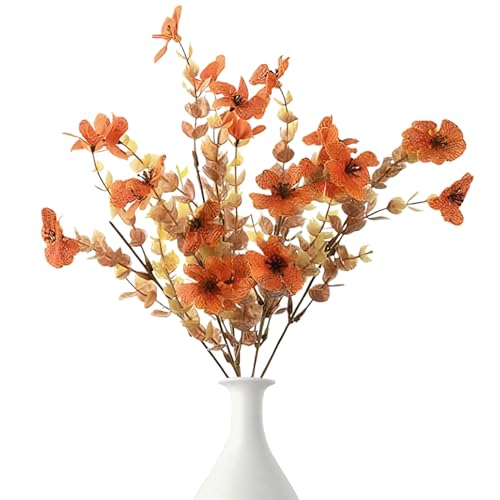 Trockenblumen Für Vase,Trockenblumenarrangement - Realistische Kunstblumen Deko Für Party Garten Haustür Balkon Yard Hochzeit Fotografie von Fmzrbnih
