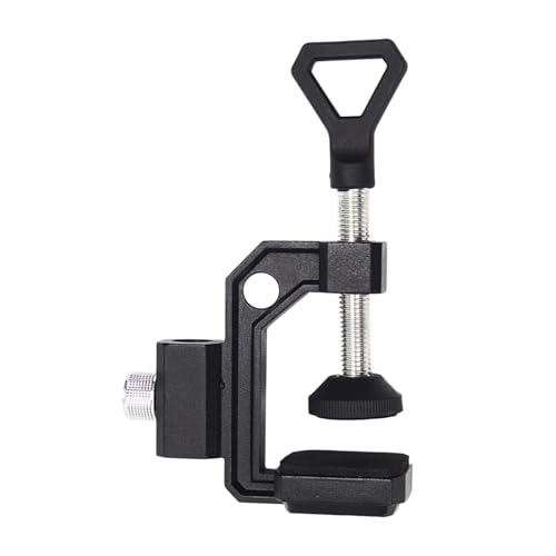 Verstellbare Klemme für Kamera, Klemmschelle, multifunktionaler Tisch-Organizer für den Außenbereich, Picknick, Camping, Arbeit, mit integrierter Halterung von Fmzrbnih