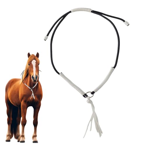 Western Bridle Horse Zins - Quasten -Blei, handgefertigtes Seil | Langlebige Nylon -Reitausrüstung, stilvollesReitbehörde für Ausstellungen, Bühnenshows, professionelle Fahrer und Training von Fmzrbnih